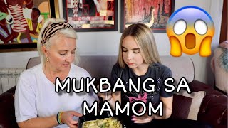 MUKBANG sa mamom - PORODICNO CASKANJE