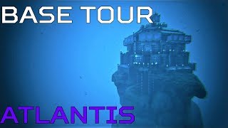 ? Ragnarok UNDERWATER BASE Atlantis BASE TOUR | Ark Survival [NO MODS]