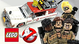LEGO Ghostbusters 2016 Ecto-1 & 2 set review! 75828