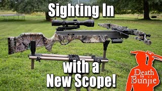 How to Sight In Your CROSSBOW with a NEW SCOPE (Part I of IV)