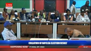 Collation Of Bayelsa Governorship Election Results Begin Pt. 3