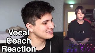 Vocal Coach Reaction to BTS Jungkook - "All Of My Life (Video Cover)"