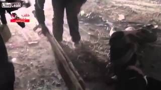 Сирия Снайпер долбит педерастов и в хвост и в гриву
