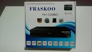 Обзор ресивера FRASKOO F9+ COMBO