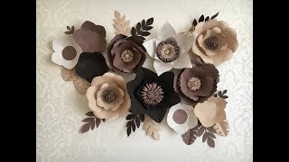 ЦВЕТЫ ИЗ БУМАГИ. Как сделать шаблоны лепестков?\ Templates for paper flowers