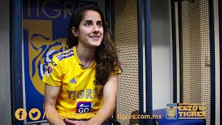 Natalia Gómez Junco habla sobre su llegada a @TigresFemenil