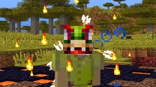 Bowser Boss in Minecraft Vanilla! - Minecraft Creation (Command)
