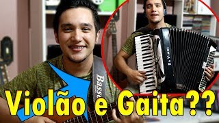 SONHO DE PESCADOR - Augusto Camargo (Tocando GAITA E VIOLÃO)
