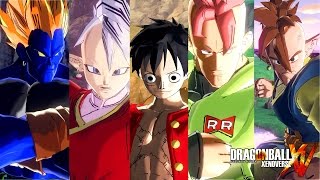 Dragon Ball: Xenoverse - (MODS) - Luffy,  Android #13 / #16 & West / South Supreme Kai's (1440p)