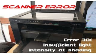 Canon MF3010 Scanner Problem Error 301|| Canon Disassembly || Image Class Scaner Problem