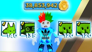 ВЫБИЛ САМОГО РЕДКОГО ПЕТА С ПОМОЩЮ ЧИТА В ПЕТ СИМУЛЯТОР 2 | PET SIMULATOR 2