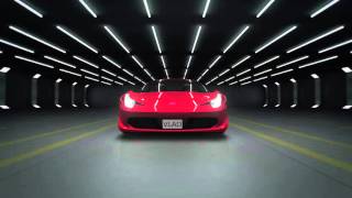 Интро с авто в подземной стоянке 460