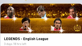 LEGENDS - English League box open in pes 2020 mobile
