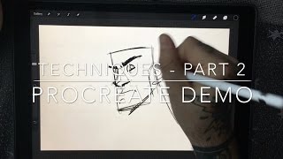 Techniques Part 2 - Procreate Demo