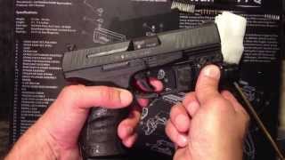HOW TO CLEAN A PISTOL  (WALTHER PPQ , PPQ M2 )