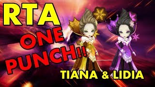RTA#33 One punch in RTA | TIANA | LIDIA | - Summoners War