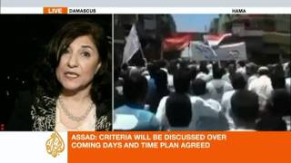 President Assad's political adviser speaks to Al Jazeera