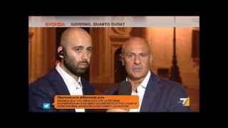 Intervista a Rampelli nel programma In Onda di Luca Telese