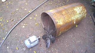 Делаем новую  веялку для зерна из трубы