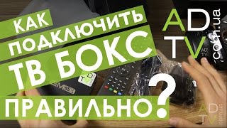 КАК ПОДКЛЮЧИТЬ TV BOX? HDMI/AV. Первое включение.