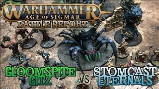 Warhammer: Age of Sigmar 2E Battle Report - Gloomspite Gitz vs. Stormcast Eternals