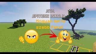 Hogyan építs szebb fákat - ÉpítészSuli #2 [WorldEdit]
