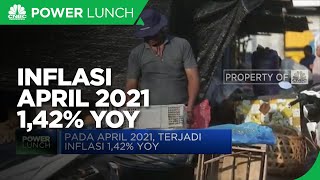 Pada April 2021, Terjadi Inflasi 1,42% YoY