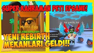 SÜPER KAHRAMAN PETLERİ VE REBİRTH MEKANLARI !! / Roblox Türkçe / FarukTPC