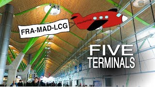 5 Terminals: Madrid Barajas Airport, Changing Terminals 4S to 4