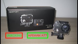 UNBOXING: APEMAN A77 (ACTION CAMERA)