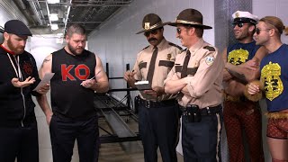 Super Troopers harass SmackDown LIVE Superstars