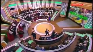 Драка  Осташко и  Мосейчука маты на   Ток шоу Место встречи на НТВ 26 04 2017 Без ПИ 18+