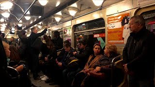 Вагон метро типа Еж–5275 на Святошинско-Броварской линии (27.10.2019)