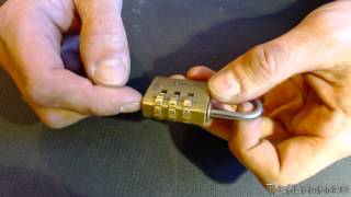 Combination Abus Padlock Cracked! And How To