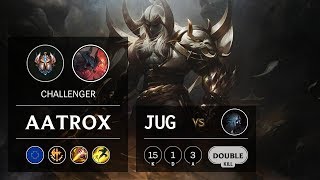 Aatrox Jungle vs Kindred - EUW Challenger Patch 9.12