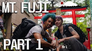 How to Get to Mt. Fuji From Tokyo | Beginning Our Ascent | Life in Japan Vlog Ep. 13