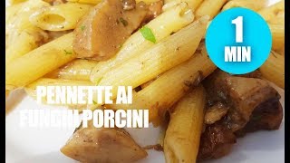 PASTA AI FUNGHI PORCINI