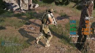 GeForce GTX 1050 ti -- Intel Core i5-3470 -- Arma 3 FPS Test