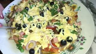 "Чудо Пицца" БЕЗ ВЫПЕЧКИ И ТЕСТА! НЕРЕАЛЬНАЯ ВКУСНОТА! ЗА 10 МИНУТ