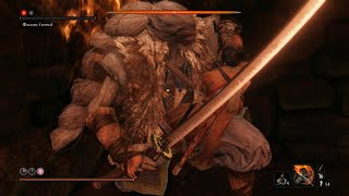 Sekiro™: Отец Филин в поместье Хирата, без микири и блоков NG+