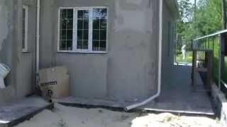 Дом из монолитного ФиброПенобетона в несъёмной опалубке из СЦП.