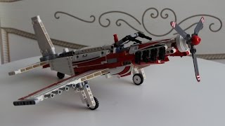 Самодельный самолёт из ЛЕГО техника/Hand made plane Lego Technic.