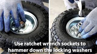 How to Change Moving Dolly Wheel  / Dolly repair/ Dolly Fix