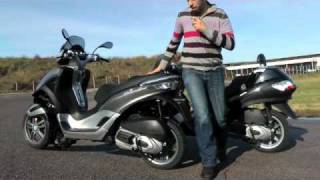 Piaggio MP3 Yourban 125ie et 300ie : 1er essai vidéo par Scooter-Station.com !