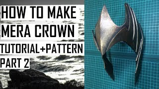 How to make MERA Crown.Tutorial + pattern (PART 2) Gluing