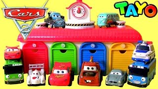 Tayo the Little Bus Garage of Disney Pixar Cars