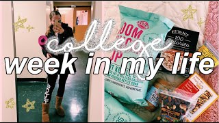 College Week In My Life // Productive, Healthy Grocery Haul | Mount Holyoke College