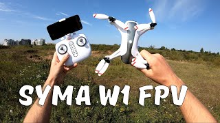 Квадрокоптер Syma W1 ... Впервые на БК моторах! 2 камеры!