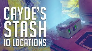 ALL Cayde's Stash Chests IO Locations - Week 8 (24.10.17) | Destiny 2