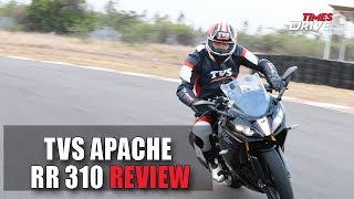 2019 TVS Apache RR 310 | First Ride Review | Times Drive